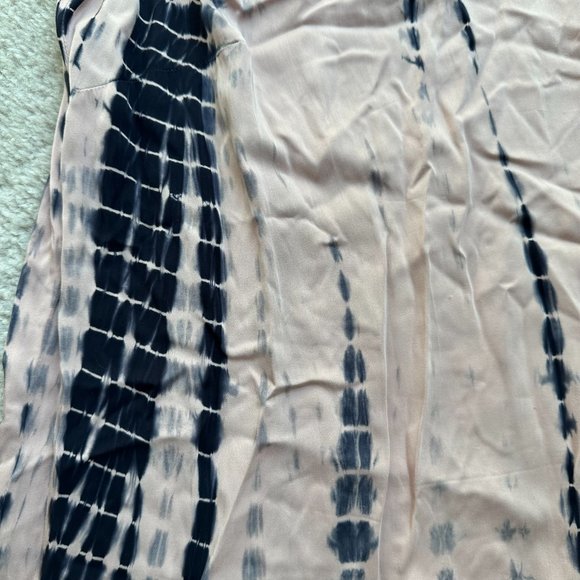J. Jill Pure Jill Pink and Blue Tie Dye Maxi Dress Sleeveless - Womens Sz Medium - Picture 3 of 8